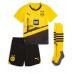 Borussia Dortmund Giovanni Reyna #7 Hemmaställ Barn 2023-24 Kortärmad (+ Korta byxor)